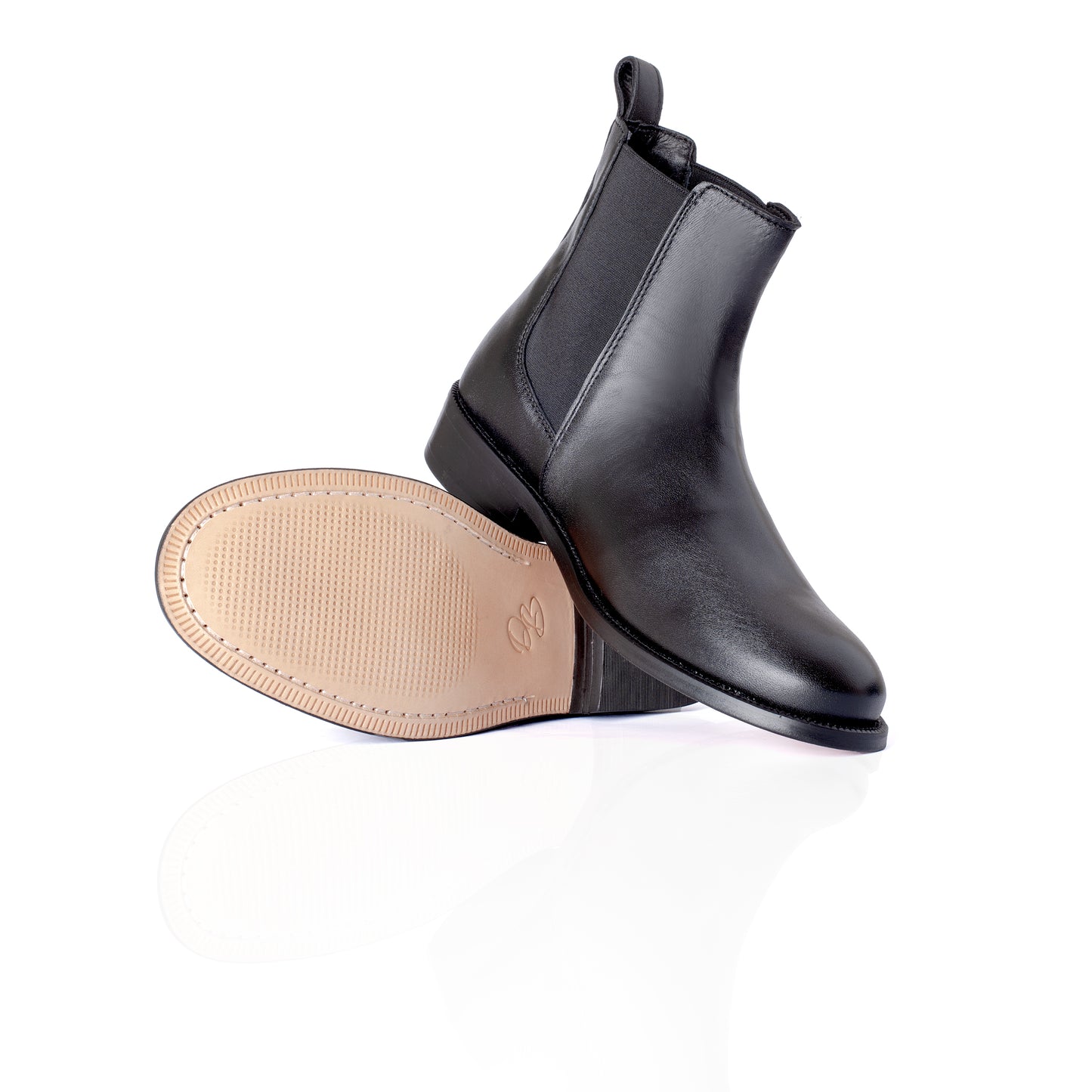 MILAN PELIBUEY NEGRO SUELA DE CUERO