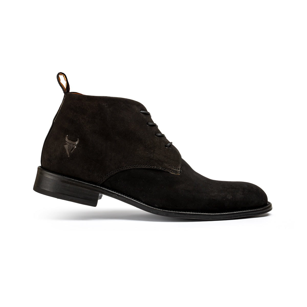 CALI NOBUCK NEGRO SUELA DE CUERO