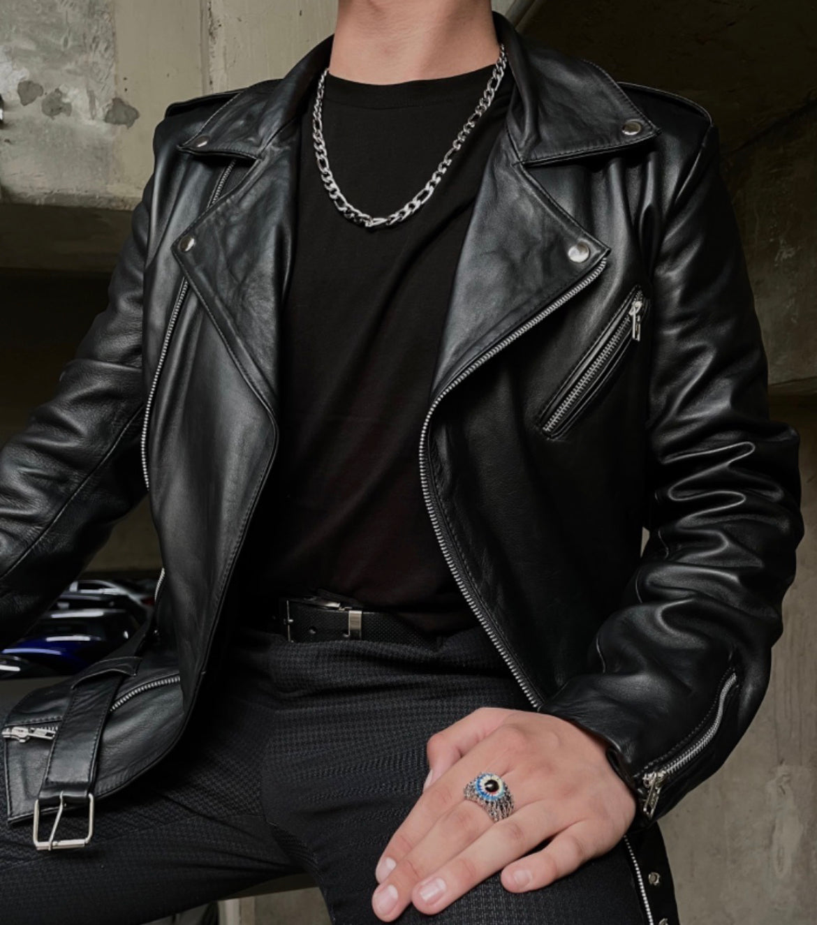 LEATHER JACKETS MAN