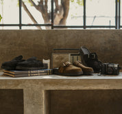 Set de zuecos negro/arena