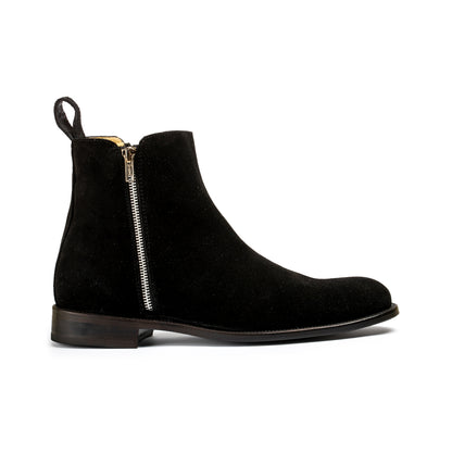 MEDELLIN BLACK SUEDE LEATHER SOLE