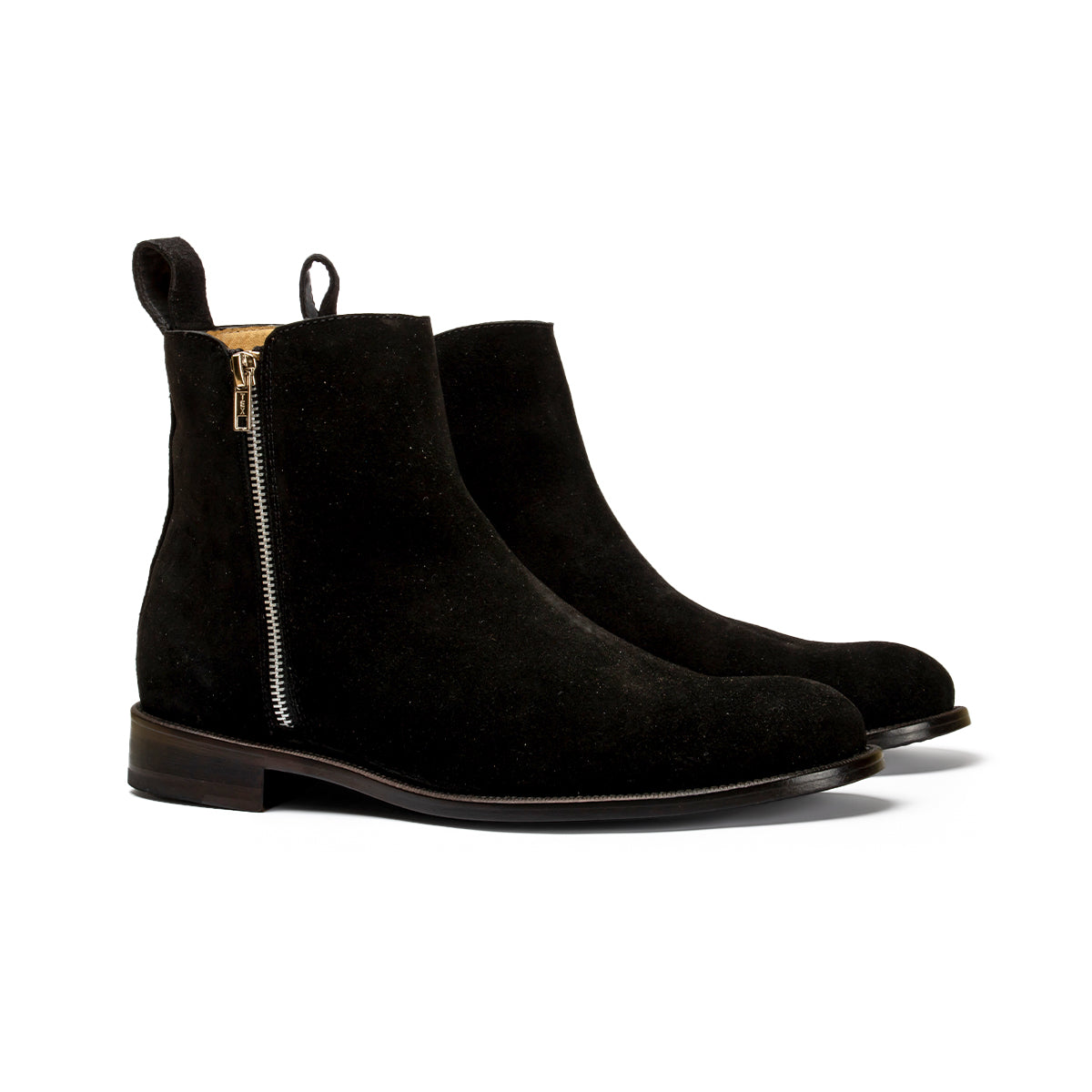 MEDELLIN BLACK SUEDE LEATHER SOLE