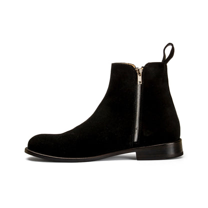 MEDELLIN BLACK SUEDE LEATHER SOLE