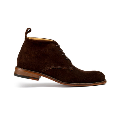 CALI SUEDE BROWN LEATHER SOLE