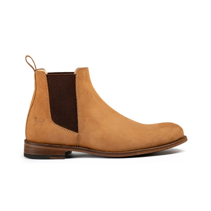 DENVER NOBUCK SAND LEATHER SOLE