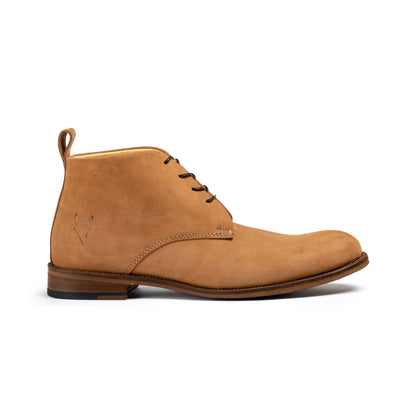 CALI NOBUCK SAND LEATHER SOLE