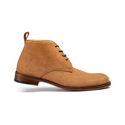 CALI NOBUCK SAND LEATHER SOLE