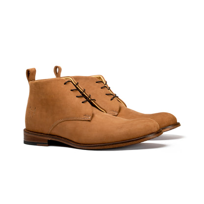 CALI NOBUCK SAND LEATHER SOLE