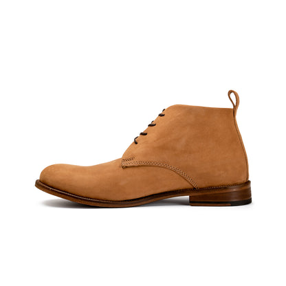 CALI NOBUCK SAND LEATHER SOLE