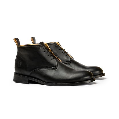 CALI PELIBUEY BLACK LEATHER SOLE