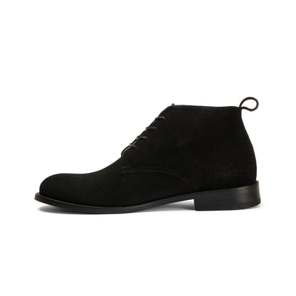 CALI BLACK SUEDE LEATHER SOLE